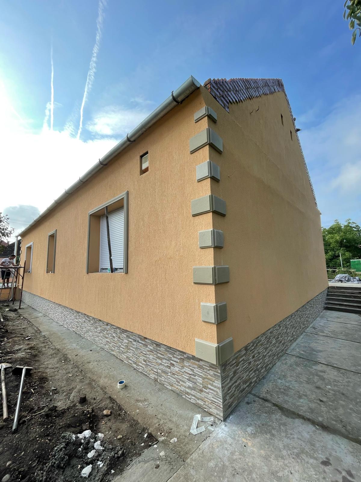 Nouveau crépi de façade